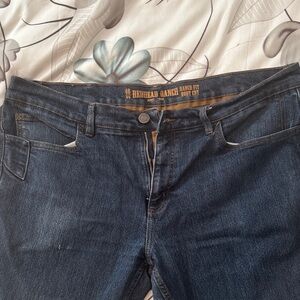 RedHead Men's Dark Blue Boot Cut Jeans